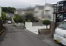 高知市福井町東からの道路のようす